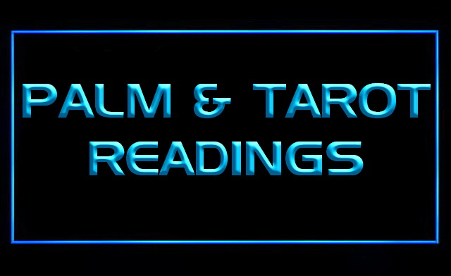 Palm and Tarot Readings LED Neon Sign